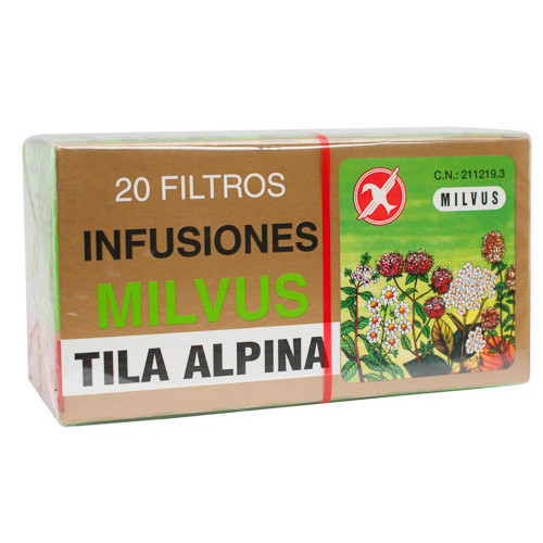 Imagen de TILA ALPINA MILVUS 20 FILTROS